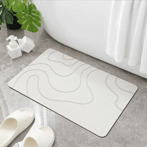 Alfombra de Baño de Piedra Diatomita - Domova