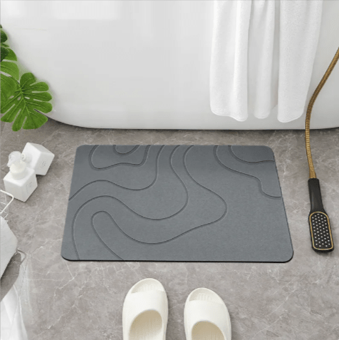 Alfombra de Baño de Piedra Diatomita - Domova