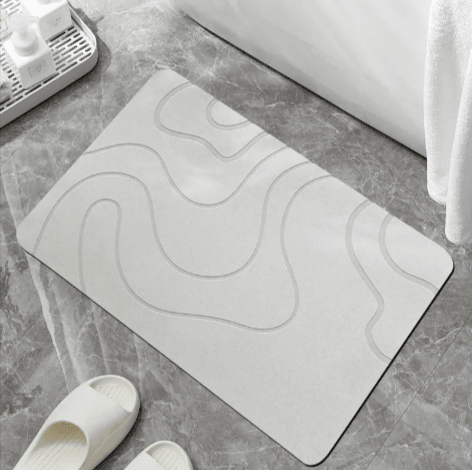 Alfombra de Baño de Piedra Diatomita - Domova