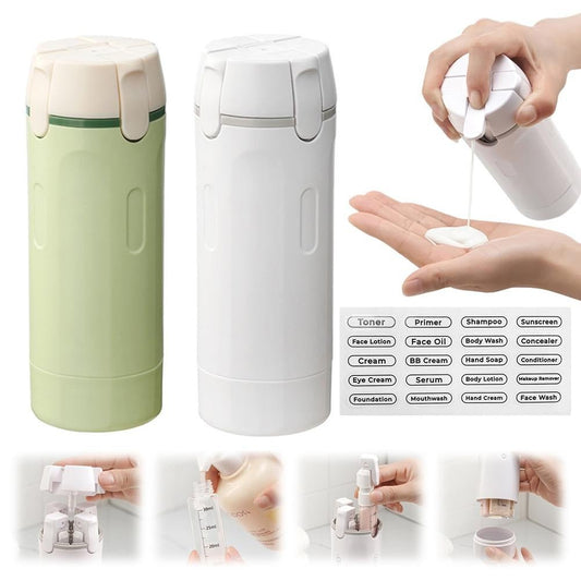 Botella Dispensadora 4 en 1 para Viaje - Domova