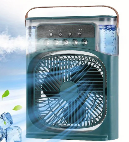 Ventilador Climatizador con Humidificador Portátil