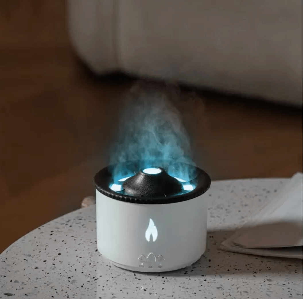 Difusor Ultrasónico de Aromaterapia Llama de Volcán - Domova