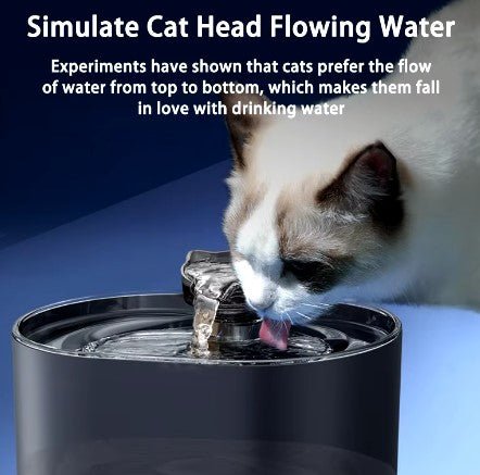 Fuente de Agua Automática con Sensor de Movimiento para Mascotas - Domova