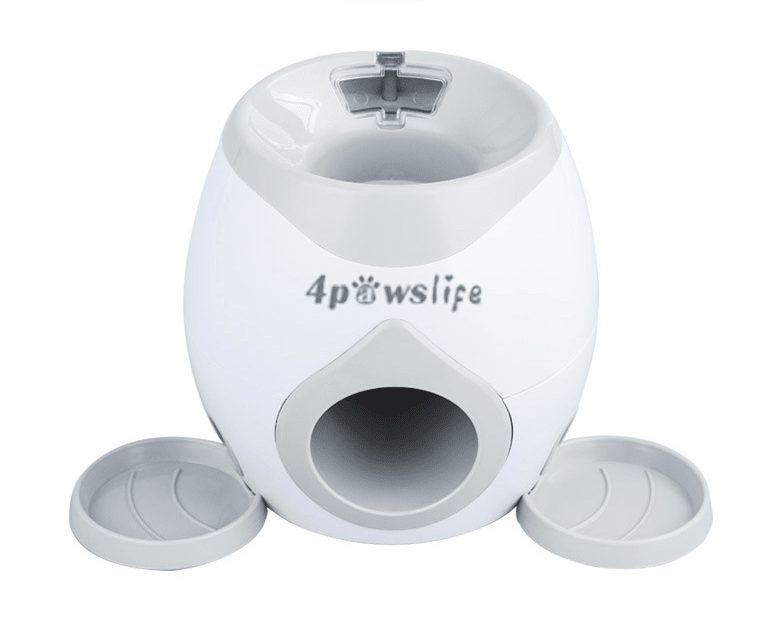 Juguete Interactivo para Mascotas con Dispensador de Pelotas de Tenis para Perros - Domova