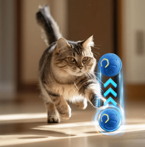 Pelota Inteligente Interactiva para mascotas - Domova