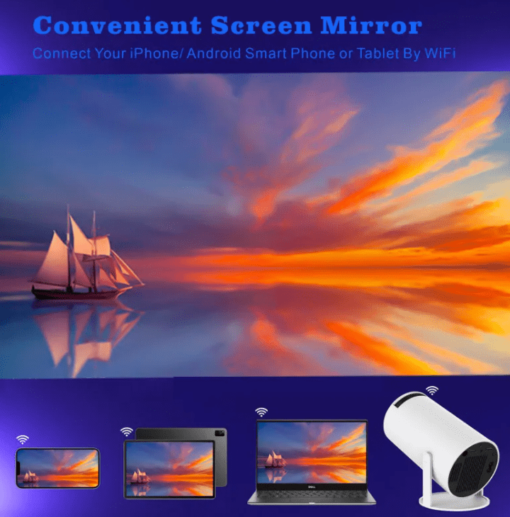 Proyector Portátil 4K - Domova