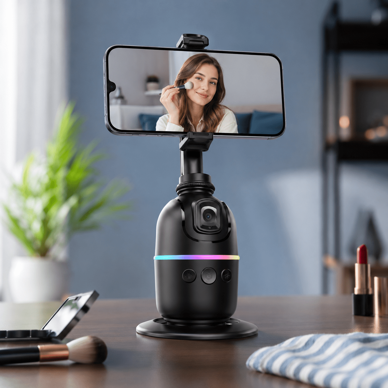Soporte Estabilizador Panorámico 360 para Smartphone - Domova
